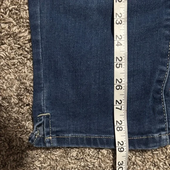 Judy Blue Deep Indigo Cropped Jeans - Picture 9 of 11